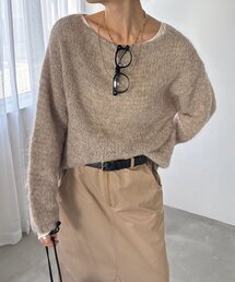アルパカジャンボタムプルオーバー