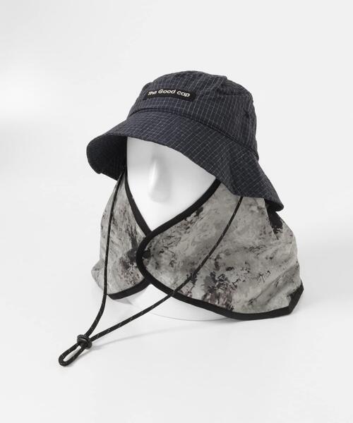 THE GOODLAND MARKET(ザグッドランドマーケット)の「ザ グッドランド マーケット GOOD CUSTOM SHADE PRINT(キャップ・メンズ・ブラック/ブルー/カーキ・FREE)」の4枚目の写真
