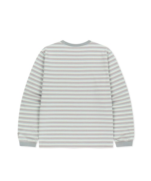 SUNLOVE(サンラブ)の「Dash Stripe LS Tee(Tシャツ/カットソー・レディース・ベージュ/ライトブルー/ネイビー・S/M/L)」の16枚目の写真