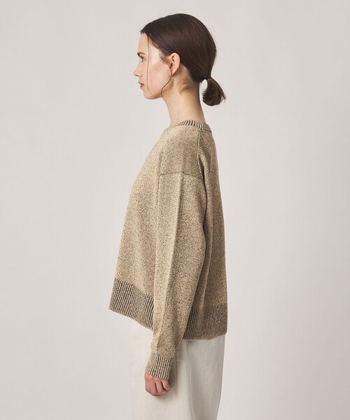 Steven Alan(スティーブンアラン)の「<Steven Alan>ミックス ニット プルオーバー(ニット/セーター・レディース・ベージュ/ライトブルー・FREE)」の7枚目の写真