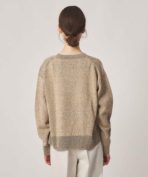 Steven Alan(スティーブンアラン)の「<Steven Alan>ミックス ニット プルオーバー(ニット/セーター・レディース・ベージュ/ライトブルー・FREE)」の8枚目の写真