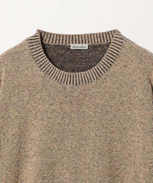 Steven Alan(スティーブンアラン)の「<Steven Alan>ミックス ニット プルオーバー(ニット/セーター・レディース・ベージュ/ライトブルー・FREE)」の10枚目の写真