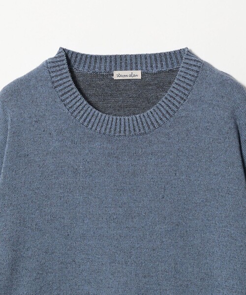 Steven Alan(スティーブンアラン)の「<Steven Alan>ミックス ニット プルオーバー(ニット/セーター・レディース・ベージュ/ライトブルー・FREE)」の13枚目の写真