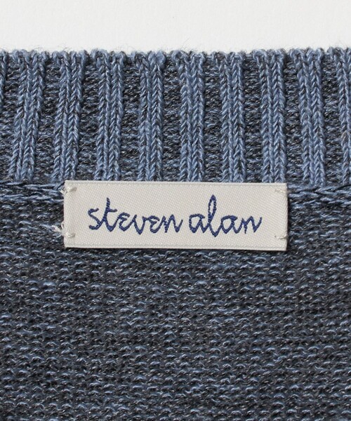 Steven Alan(スティーブンアラン)の「<Steven Alan>ミックス ニット プルオーバー(ニット/セーター・レディース・ベージュ/ライトブルー・FREE)」の17枚目の写真
