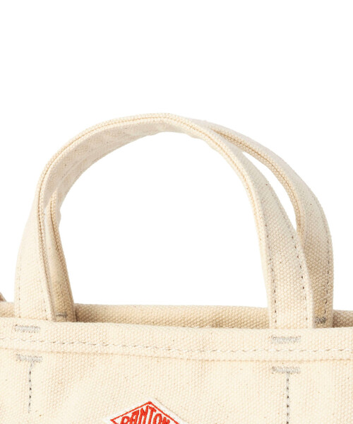 DANTON(ダントン)の「ORSAY PETIT - Cotton Canvas 2-Way Bag(トートバッグ・レディース・ブラウン/アイボリー/レッド/ブルー/ブラック・-)」の6枚目の写真