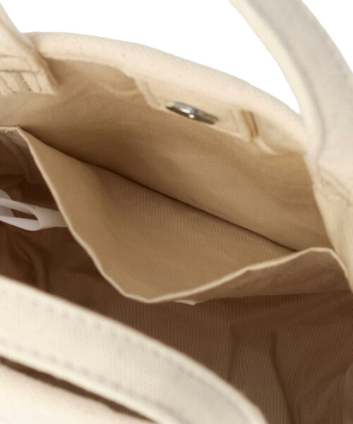 DANTON(ダントン)の「ORSAY PETIT - Cotton Canvas 2-Way Bag(トートバッグ・レディース・ブラウン/アイボリー/レッド/ブルー/ブラック・-)」の11枚目の写真