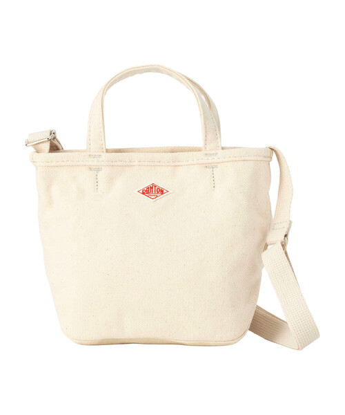 DANTON(ダントン)の「ORSAY PETIT - Cotton Canvas 2-Way Bag(トートバッグ・レディース・ブラウン/アイボリー/レッド/ブルー/ブラック・-)」の22枚目の写真