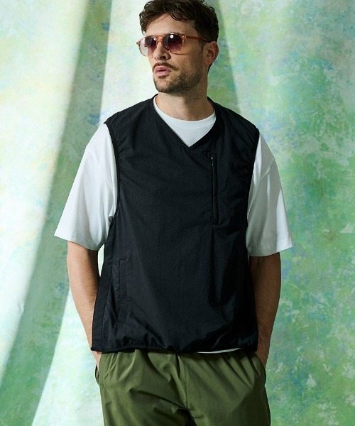 ACANTHUS（アカンサス）の「mcg3886- Field Vest フィールドベスト(JK2704)（ベスト・メンズ・グレー/ブラック・XL/L/M/S）」の3枚目の写真