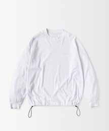 +phenix（プラスフェニックス）の「+phenix(プラスフェニックス)SCULPTED SLEEVE LONG SLEEVE TEE   スカルプテッド ロングスリーブTシャツ（Tシャツ/カットソー）」