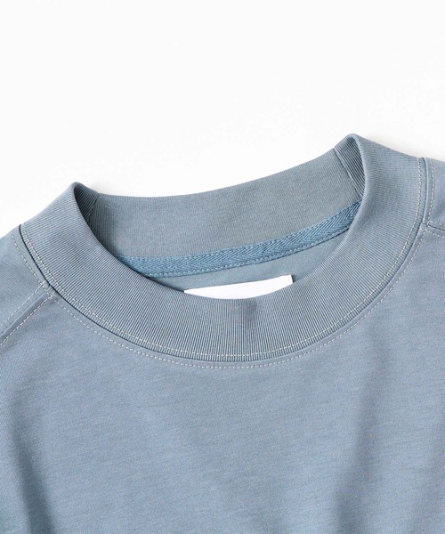 +phenix（プラスフェニックス）の「+phenix(プラスフェニックス)SCULPTED SLEEVE LONG SLEEVE TEE / スカルプテッド ロングスリーブTシャツ（Tシャツ/カットソー・メンズ・ブラウン/ブラック/ブルー/ホワイト・S/M/L）」の11枚目の写真
