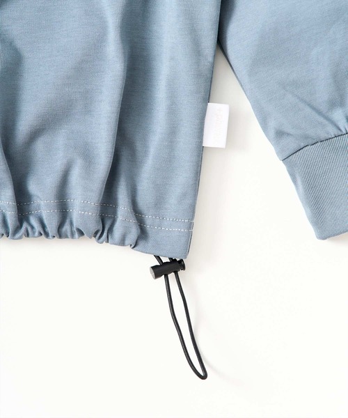 +phenix（プラスフェニックス）の「+phenix(プラスフェニックス)SCULPTED SLEEVE LONG SLEEVE TEE / スカルプテッド ロングスリーブTシャツ（Tシャツ/カットソー・メンズ・ブラウン/ブラック/ブルー/ホワイト・S/M/L）」の13枚目の写真