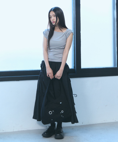 OART（オアート）の「Eyelet Hobo Bag [BLACK]（ショルダーバッグ・レディース・その他・FREE）」の6枚目の写真