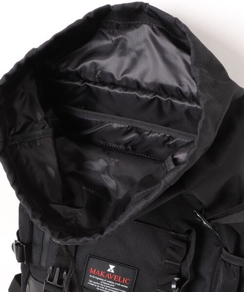 MAKAVELIC（マキャベリック）の「【62】【MAKAVELIC】APPLEBUM X MAKAVELIC（バックパック/リュック・メンズ・ブラック・FREE）」の4枚目の写真