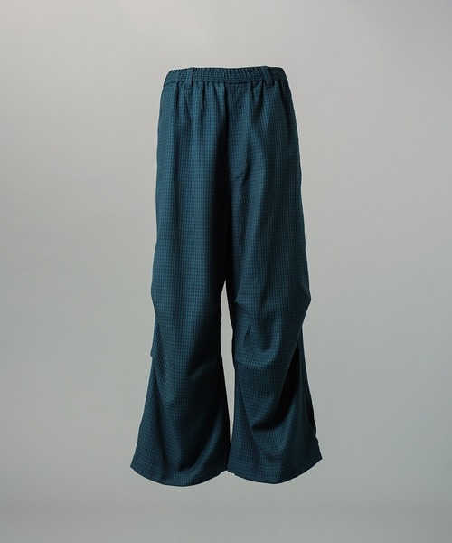 MAISON SPECIAL(メゾンスペシャル)の「《UNISEX》【Italian Dead Stock Fabric】プライムワイドリラックススノーパンツ/Prime-Wide Relaxed Snow Pants【MAISON SPECIAL/メゾンスペシャル】(その他パンツ・メンズ・グレイッシュベージュ/ホワイト/ブラック/アイボリー/ネイビー/レッド/パープル/グリーン/バーガンディー・0/1/2)」の18枚目の写真