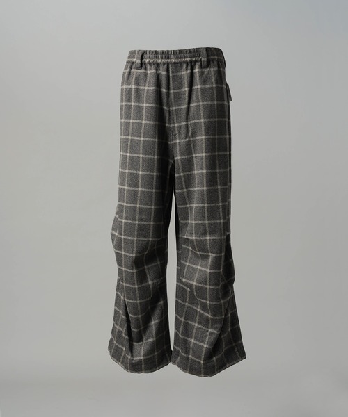 MAISON SPECIAL(メゾンスペシャル)の「《UNISEX》【Italian Dead Stock Fabric】プライムワイドリラックススノーパンツ/Prime-Wide Relaxed Snow Pants【MAISON SPECIAL/メゾンスペシャル】(その他パンツ・メンズ・グレイッシュベージュ/ホワイト/ブラック/アイボリー/ネイビー/レッド/パープル/グリーン/バーガンディー・0/1/2)」の21枚目の写真