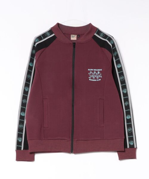 Duckster(ダックスター)の「DUCKSTER/ダックスター OJISANライントラック JKT(ブルゾン・メンズ・ボルドー/ブラック/ネイビー・X-LARGE/MEDIUM/LARGE)」の3枚目の写真