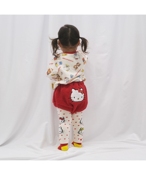 sanrio(산리오)의 「【10/30(금) 발매】SANRIO CHARACTERS × RAT-A-TATR 빼낼 수 있는 다리 첨부 레깅스×보아부르마 마이메로(그 외 베이비 웨어)」|레드