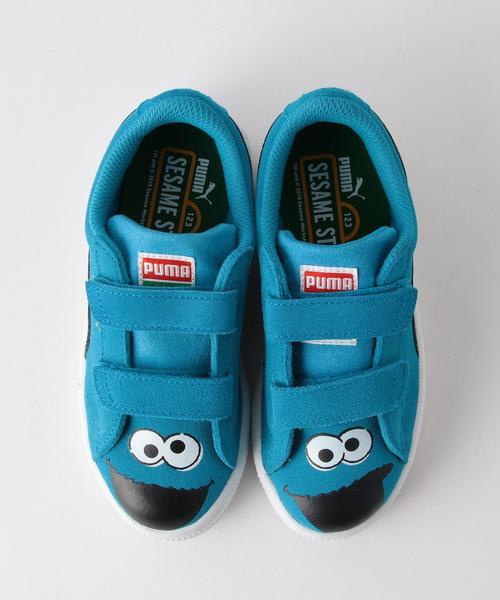 PUMA（プーマ）の「■■■【PUMA(プーマ)】 スウェード セサミストリート14cm-18cm◆（スニーカー・キッズ・コバルトブルー/レッド・14cm/15cm/17cm/16cm/18cm）」の12枚目の写真