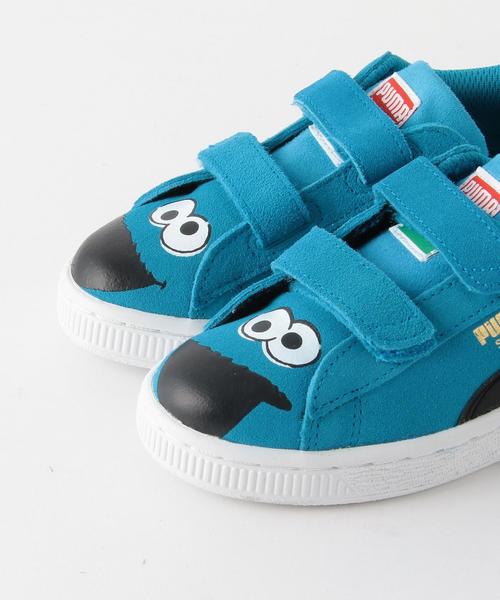 PUMA（プーマ）の「■■■【PUMA(プーマ)】 スウェード セサミストリート14cm-18cm◆（スニーカー・キッズ・コバルトブルー/レッド・14cm/15cm/17cm/16cm/18cm）」の8枚目の写真