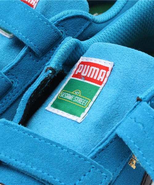 PUMA（プーマ）の「■■■【PUMA(プーマ)】 スウェード セサミストリート14cm-18cm◆（スニーカー・キッズ・コバルトブルー/レッド・14cm/15cm/17cm/16cm/18cm）」の3枚目の写真