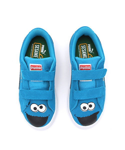 PUMA（プーマ）の「■■■【PUMA(プーマ)】 スウェード セサミストリート14cm-18cm◆（スニーカー・キッズ・コバルトブルー/レッド・14cm/15cm/17cm/16cm/18cm）」の10枚目の写真