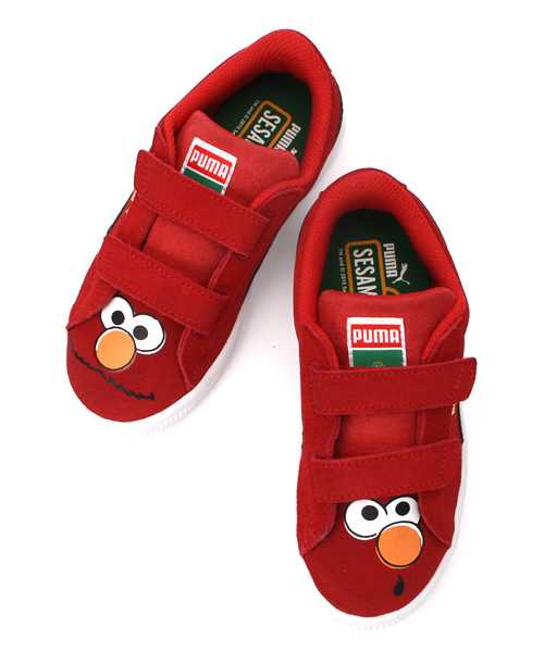 PUMA（プーマ）の「■■■【PUMA(プーマ)】 スウェード セサミストリート14cm-18cm◆（スニーカー・キッズ・コバルトブルー/レッド・14cm/15cm/17cm/16cm/18cm）」の11枚目の写真