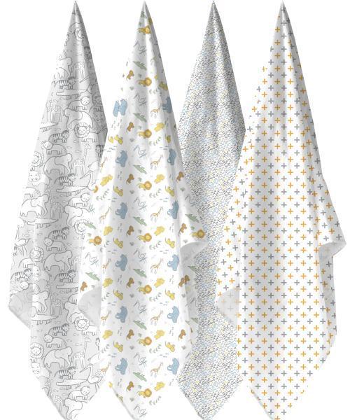 Weegoamigo（ウィーゴアミーゴ）の「【weegoamigo/ウィーゴアミーゴ】4PACK MUSLIN/ モスリンコットンおくるみ4枚セット（おくるみ・キッズ・ピンク系その他/その他1/その他2/グレー系その他/その他4/その他3/その他5/アニマル/グリーン系その他/ブルー系その他・FREE）」の10枚目の写真