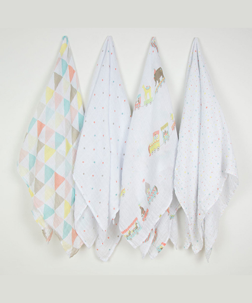 Weegoamigo（ウィーゴアミーゴ）の「【weegoamigo/ウィーゴアミーゴ】4PACK MUSLIN/ モスリンコットンおくるみ4枚セット（おくるみ・キッズ・ピンク系その他/その他1/その他2/グレー系その他/その他4/その他3/その他5/アニマル/グリーン系その他/ブルー系その他・FREE）」の18枚目の写真