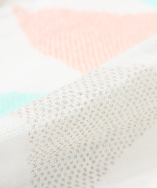 Weegoamigo（ウィーゴアミーゴ）の「【weegoamigo/ウィーゴアミーゴ】4PACK MUSLIN/ モスリンコットンおくるみ4枚セット（おくるみ・キッズ・ピンク系その他/その他1/その他2/グレー系その他/その他4/その他3/その他5/アニマル/グリーン系その他/ブルー系その他・FREE）」の13枚目の写真