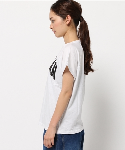 RODEO CROWNS WIDE BOWL(ロデオクラウンズワイドボウル)の「MICHIGAN ノースリーブ Tシャツ(Tシャツ/カットソー・レディース・ホワイト/ピンク/ネイビー・SMALL/MEDIUM)」の5枚目の写真