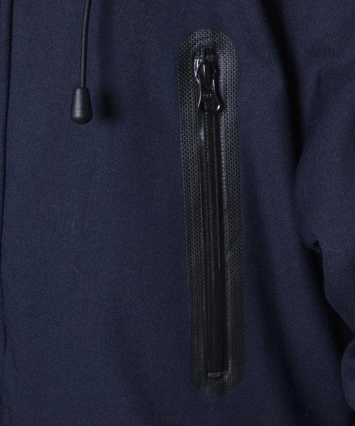 SHIPS JET BLUE（シップスジェットブルー）の「schott×SHIPS JET BLUE: ウール シュノーケルダウンパーカー（ダウンジャケット/コート・メンズ・グレー/ネイビー・SMALL/LARGE/MEDIUM）」の20枚目の写真