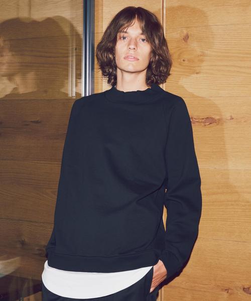 MONKEY TIME（モンキータイム）の「＜monkey time＞ ウラケ モック ドルマンスリーブ スウェット◆（スウェット・メンズ・ブラック/ベージュ/ピンク・X-LARGE/MEDIUM/LARGE/SMALL）」の10枚目の写真