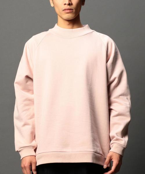 MONKEY TIME（モンキータイム）の「＜monkey time＞ ウラケ モック ドルマンスリーブ スウェット◆（スウェット・メンズ・ブラック/ベージュ/ピンク・X-LARGE/MEDIUM/LARGE/SMALL）」の17枚目の写真