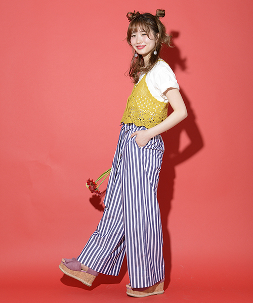 Na＋H ビスチェ調キャミソール Na＋H ビスチェ調キャミソール UNTITLED｜【セットアップ可能