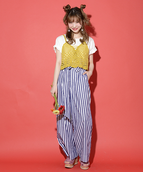 セール】かぎ針お花ビスチェ（キャミソール）｜one after another NICE