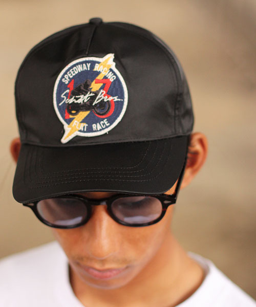 Schott ショット トラッカー ベースボール キャップ schott（ショット）の「Schott/ショット/TRUCKER CAP FLAT RACE