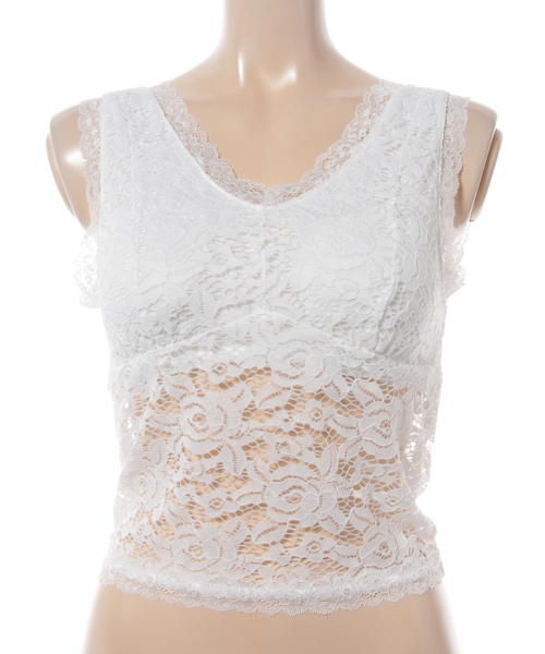 WEGO（ウィゴー）の「WEGO/カップインレースタンクトップ（タンクトップ・レディース・ブラック/オフホワイト/マスタード/ライトパープル・FREE）」の13枚目の写真