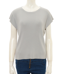 fifth | クルーネックカットオフニット(ニット/セーター)