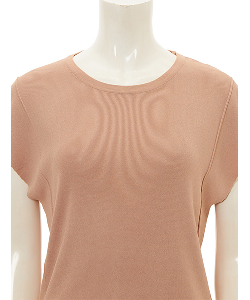 fifth(フィフス)の「クルーネックカットオフニット(ニット/セーター・レディース・テラコッタ/ホワイト/グレー/ブラック/ベージュ/イエロー・MEDIUM)」の11枚目の写真