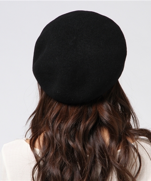 CIAOPANIC（チャオパニック）の「バスクベレー（ハンチング/ベレー帽・レディース・ベージュ/グレー/ブラック・FREE）」の5枚目の写真