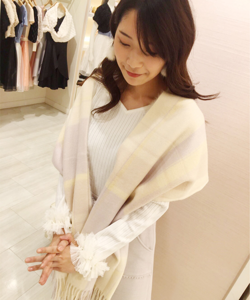 Lodispotto ロディスポット の ラブタータンチェックストール ストール ショール Wear Lodispotto ロディスポット の ラブタータンチェックストール ストール ショール Wear