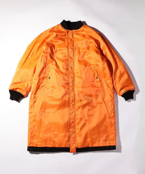 G.V.G.V.(ジーヴィージーヴィー)の「<G.V.G.V.> LACEUP MA-1 COAT/コート □□ ◆(MA-1・メンズ・ブラック/オリーブ・38/42/40)」の5枚目の写真