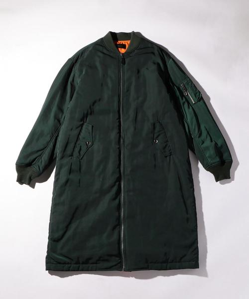 G.V.G.V.(ジーヴィージーヴィー)の「<G.V.G.V.> LACEUP MA-1 COAT/コート □□ ◆(MA-1・メンズ・ブラック/オリーブ・38/42/40)」の6枚目の写真