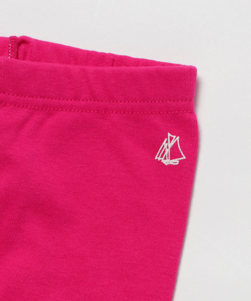 PETIT BATEAU（プチバトー）の「カルソン（レギンス/スパッツ・キッズ・ピンク・12MONTH）」の2枚目の写真