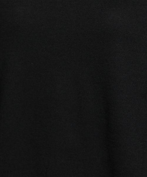 EN ROUTE(アンルート)の「ウォッシャブルウールボックスプリーツカットソー ◆(Tシャツ/カットソー・レディース・オフホワイト/ブラック/ライトグレー・FREE)」の5枚目の写真