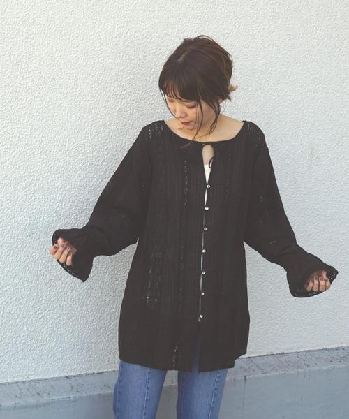 Another Edition（アナザーエディション）の「レーステープチュニック  