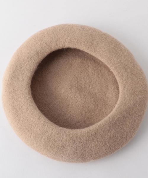 coen（コーエン）の「ウールベレー（ハンチング/ベレー帽・レディース・ブラック/ダークグレー/ベージュ/オレンジ/コバルトブルー・FREE）」の10枚目の写真