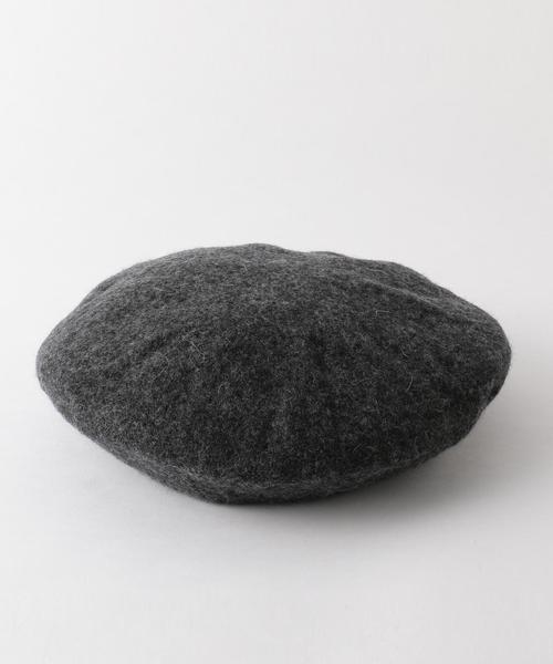 coen（コーエン）の「ウールベレー（ハンチング/ベレー帽・レディース・ブラック/ダークグレー/ベージュ/オレンジ/コバルトブルー・FREE）」の12枚目の写真