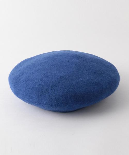 coen（コーエン）の「ウールベレー（ハンチング/ベレー帽・レディース・ブラック/ダークグレー/ベージュ/オレンジ/コバルトブルー・FREE）」の15枚目の写真