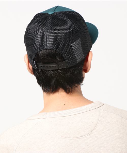 NIXON(ニクソン)の「TEAM TRUCKER HAT NC21671154-00 SPRUCE(キャップ・メンズ・グリーン・FREE)」の3枚目の写真